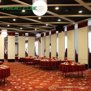 Folding MDF Material acoustic sliding partition wall